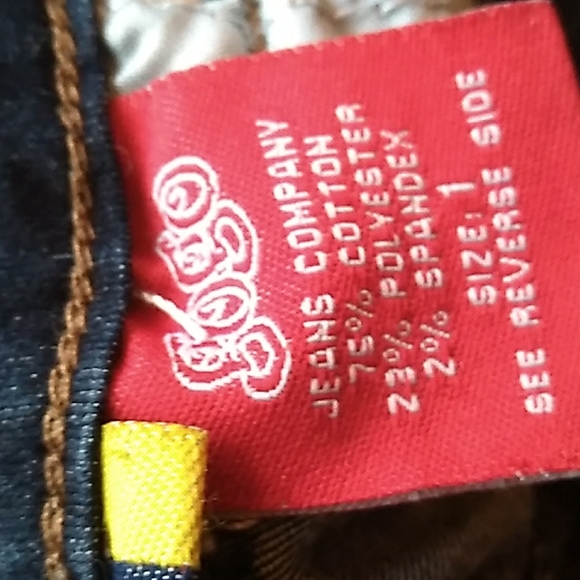 Women's Go Go Star Jeans Company size 1 - Picture 4 of 4